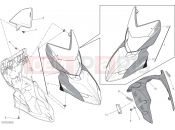 DUCATI 2018 Hypermotard 939 SP COWLING [MOD:HYM939SP]