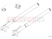 DUCATI 2018 Hypermotard 939 SP FRONT FORK [MOD:HYM939SP]