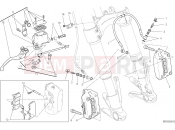 DUCATI Monster 821 FRONT BRAKE SYSTEM [MOD:M 821]
