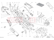 DUCATI Monster 821 REAR FRAME COMP. [MOD:M 821]