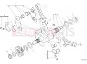 DUCATI 2018 Multistrada 1260 PikesPeak CONNECTING RODS [MOD:MS1260PP]