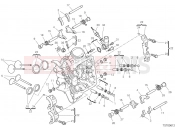 DUCATI 2018 Multistrada 1260 PikesPeak HORIZONTAL CYLINDER HEAD [MOD:MS1260PP]