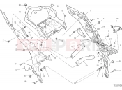 DUCATI Multistrada 1260 REAR FRAME COMP. [MOD:MS1260]