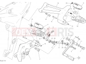 DUCATI Multistrada 1260 FOOTRESTS, LEFT [MOD:MS1260]
