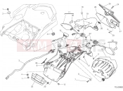 DUCATI Multistrada 1200 Enduro Pro PLATE HOLDER [MOD:MS1200EP;XST:AUS,EUR]