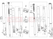 DUCATI Multistrada 1200 Enduro Pro FRONT FORK [MOD:MS1200EP]