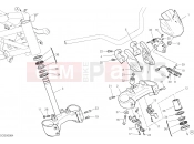 DUCATI Diavel STEERING ASSEMBLY [MOD:DVL1260]