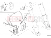DUCATI Diavel FRONT BRAKE SYSTEM [MOD:DVL1260]
