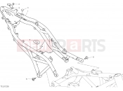 DUCATI 2019 Hypermotard 950 SP REAR FRAME COMP. [MOD:HYM950SP]