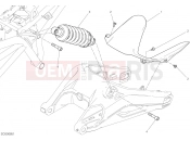 DUCATI 2019 Monster 797 SOSPENSIONE POSTERIORE [MOD:M 797+]