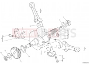 DUCATI Monster 797+ CONNECTING RODS [MOD:M 797;PLT:DB10]