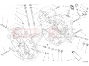 DUCATI Monster 797+ HALF-CRANKCASES PAIR [MOD:M 797]
