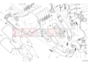 DUCATI Monster 797+ EXHAUST SYSTEM [MOD:M 797]