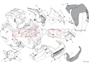 DUCATI Monster 1200 HALF FAIRING [MOD:M 1200]