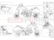 DUCATI Multistrada 1260 LABEL, WARNING [MOD:MS1260;XST:JAP]