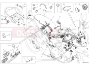 DUCATI 2019 Multistrada 1260 S D Air WIRING HARNESS [MOD:MS1260SA;XST:BLG,EUR]