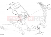 DUCATI Multistrada 950 S REAR SHOCK ABSORBER [MOD:MS950S]