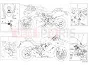 DUCATI 2019 SuperSport POSITIONING PLATES [MOD:SS 939;XST:JAP]