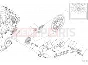 FRONT SPROCKET - CHAIN [MOD:PANV4;XST:AUS] - Ducati Superbike Panigale V4 2019