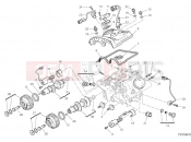 DUCATI 2020 Diavel S VERTICAL CYLINDER HEAD - TIMING [MOD:DVL1260S]
