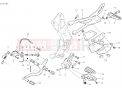 DUCATI 2020 Diavel S FOOTRESTS, LEFT [MOD:DVL1260S]