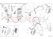 DUCATI XDiavel S FRONT BRAKE SYSTEM [MOD:XDIAVELS]