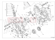DUCATI Monster 797 COMPLETE HALF-CRANKCASES PAIR [MOD:M 797]