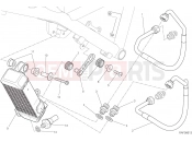 DUCATI Monster 797 OIL COOLER [MOD:M 797]