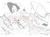 DUCATI Monster 797 SEAT [MOD:M 797]