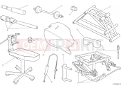 DUCATI 2020 Monster 821 WORKSHOP SERVICE TOOLS, FRAME [MOD:M 821]