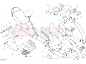 DUCATI 2020 Monster 821 EXHAUST SYSTEM [MOD:M 821]