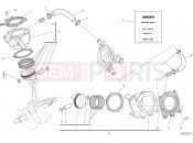 DUCATI 2020 Monster 821 Stealth CYLINDERS - PISTONS [MOD:M821STEA]