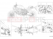 DUCATI Monster 1200 S POSITIONING PLATES [MOD:M 1200S;XST:JAP]