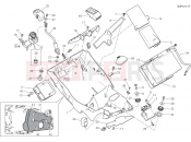 DUCATI 2020 Multistrada 1260 Enduro BATTERY HOLDER [MOD:MS1260E]