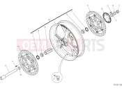 DUCATI 2020 Multistrada 1260 Pikes Peak FRONT WHEEL [MOD:MS1260PP]