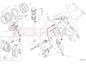 DUCATI 2020 Multistrada 1260 S REAR BRAKING SYSTEM [MOD:MS1260S]
