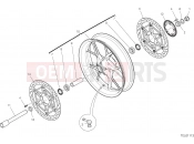 DUCATI 2020 Multistrada 1260 S D Air FRONT WHEEL [MOD:MS1260SA]