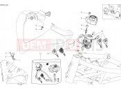 DUCATI Multistrada 950  FRONT WIRING HARNESS [MOD:MS950]