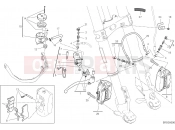 DUCATI Multistrada 950  FRONT BRAKE SYSTEM [MOD:MS950]