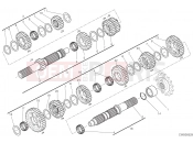 DUCATI Multistrada 950 S GEAR BOX [MOD:MS950S]
