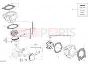 DUCATI Multistrada 950 S CYLINDERS - PISTONS [MOD:MS950S]