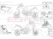 DUCATI Multistrada 950 S LABEL, WARNING [MOD:MS950S;XST:JAP]