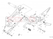 DUCATI 2020 Streetfighter V4 FOOTRESTS, LEFT [MOD:SFV4]