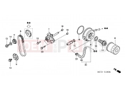 HONDA FJS600D3 ED SILVER WING 2003 E-10 OIL PUMP