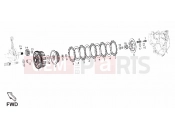 Clutch - Derbi Terra 125 2011