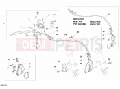 DUCATI 2005 Monster 620 Dark Single Disc FRONT BRAKE SYSTEM » BRAKING SYSTEM