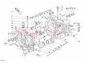 DUCATI 2005 Monster 620 Dark Single Disc CRANKCASE » ENGINE CASE