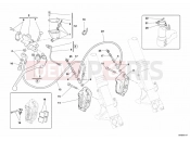 DUCATI Superbike 749 R FRONT BRAKE SYSTEM » BRAKING SYSTEM