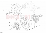 DUCATI Monster S2R 800 WHEELS » FRONT WHEEL