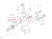 DUCATI Monster S2R 800 CRANKSHAFT » ENGINE CASE